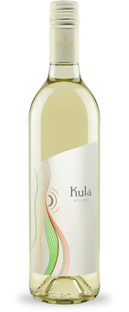 Bottle of Kula white blend