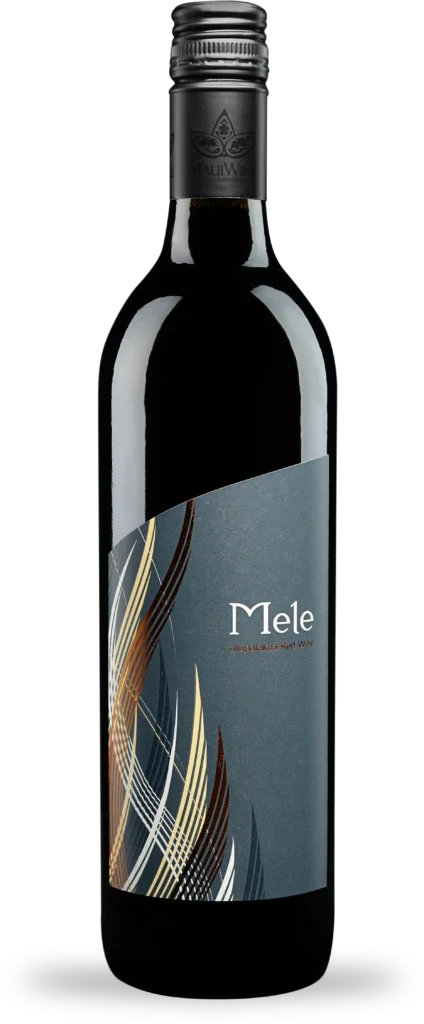 Bottle of Mele red blend